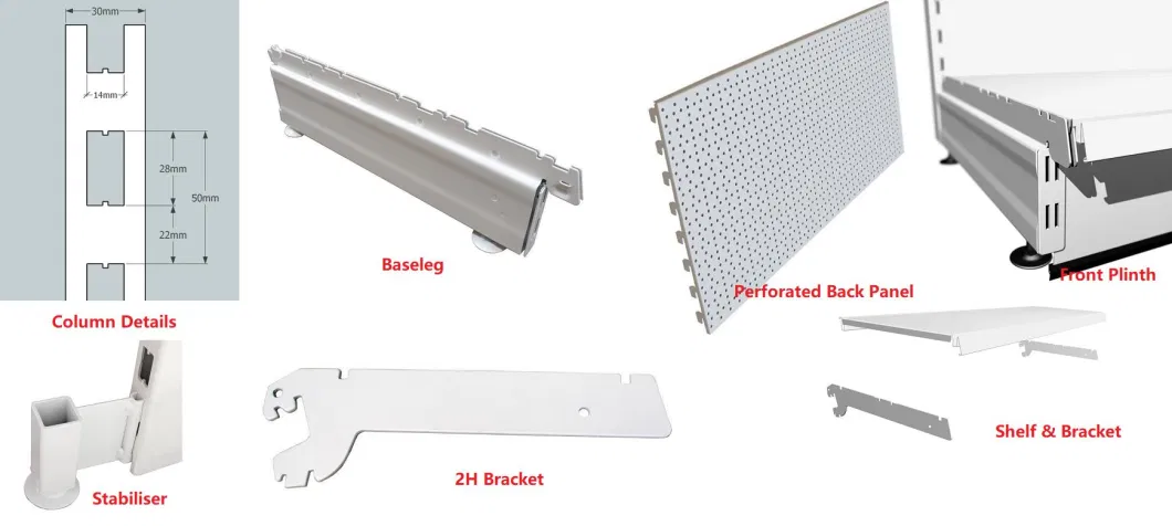 Efficient Tegometall Compatible Shelving for Retail Spaces