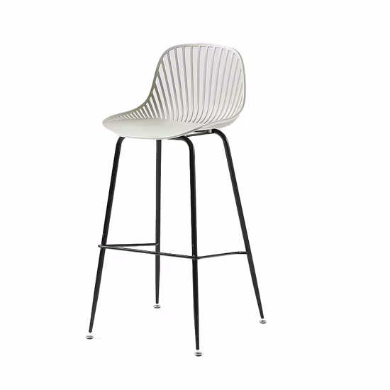 Tabouret de Bar, chaise en plastique, chaise de salle à manger, meubles de maison, meubles modernes